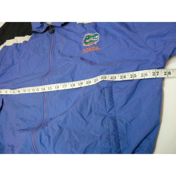 Vintage Champion Florida Gators Jacket Mens XL Blue Windbreaker Full Zip Vented‎ - Picture 8 of 9